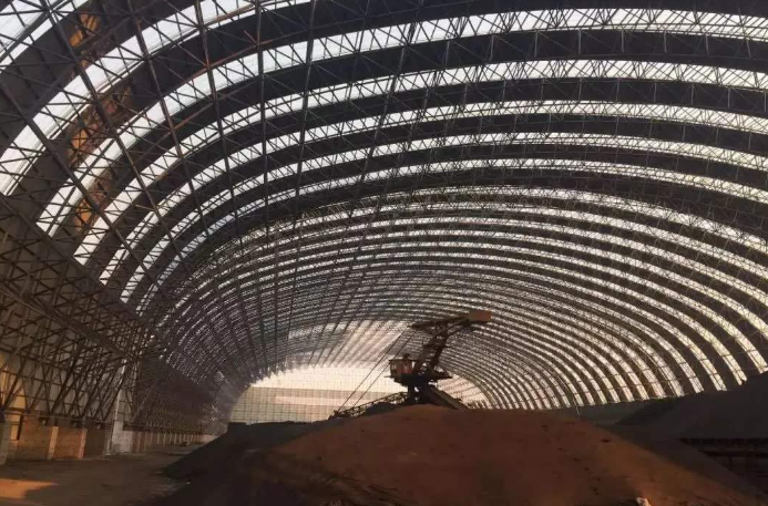 黄石概述原料场封闭技术的特点和类型